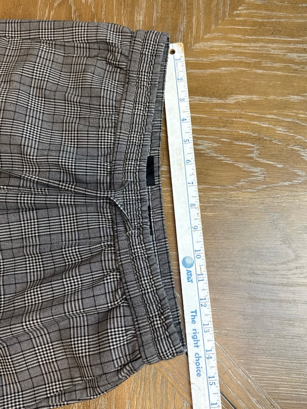 H&M Plaid Drawstring Plaid Pants - Picture 6 of 7